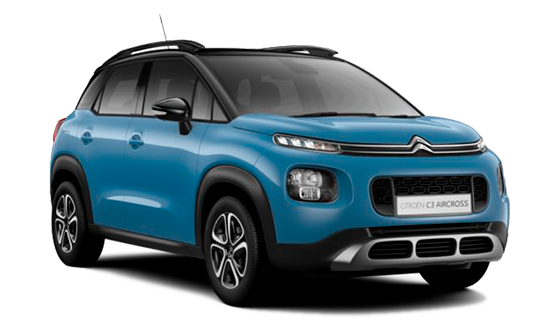 Citroen C3 Aircross Белый / Чёрная крыша