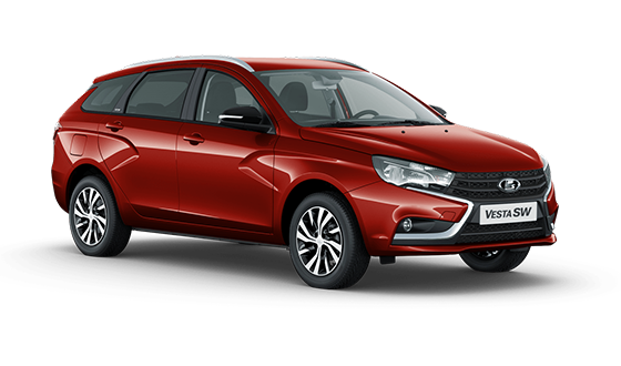 Lada Vesta SW Белый / Ледниковый