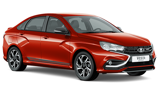 Lada Vesta Sport Белый / Ледниковый